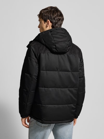 Calvin Klein Jeans Puffer Jacket mit verdecktem Reißverschluss und Label-Stitching Black 5