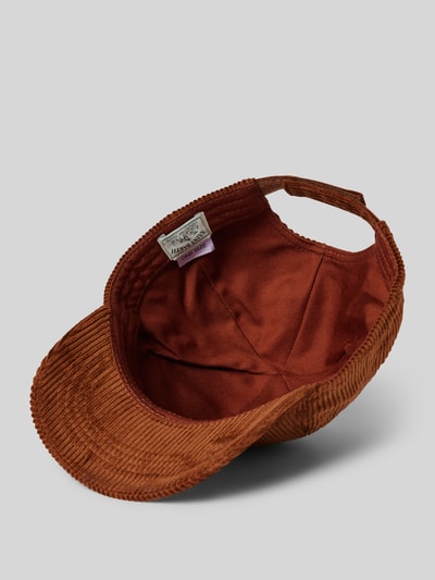 MC2 Saint Barth Basecap mit Label-Detail Modell 'BASEBALL' Camel Melange 2