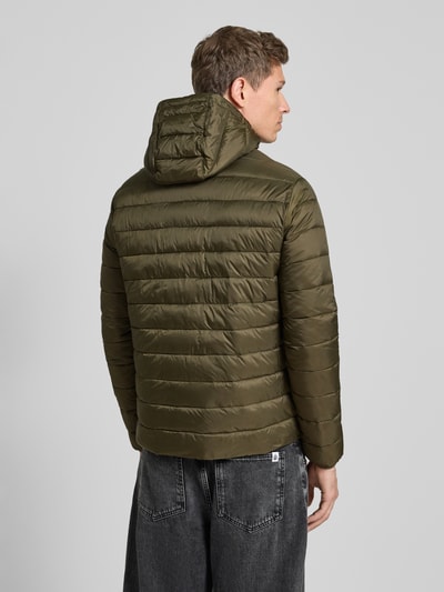 Jack & Jones Gewatteerd jack met ritssluiting Olijfgroen - 5