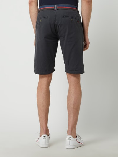 Lerros Regular Fit Chino-Shorts aus Baumwolle Modell 'Craig' Mittelgrau 5