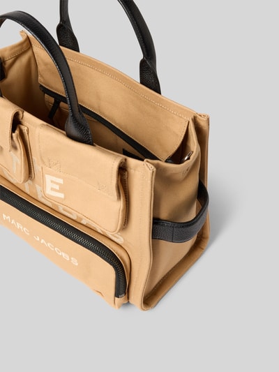 Marc Jacobs Tote Bag mit Logo-Print Camel 5