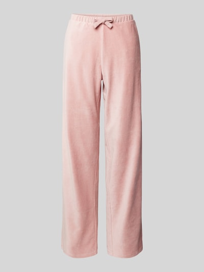 Jake*s Casual Stoffhose mit elastischem Bund Rosa 1