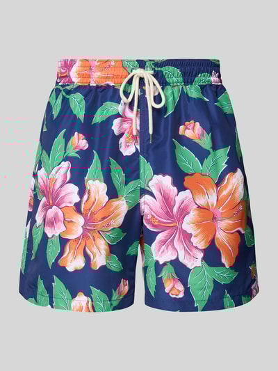 Polo Ralph Lauren Underwear Zwembroek met elastische band en achterzak Donkerblauw - 1