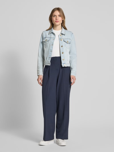 Marc O'Polo Regular Fit Jeansjacke aus Baumwoll-Mix Hellblau Melange 1