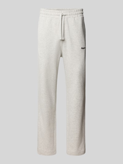 Jack & Jones Sweatpants mit elastischem Bund Modell 'KANE' Offwhite Melange 2