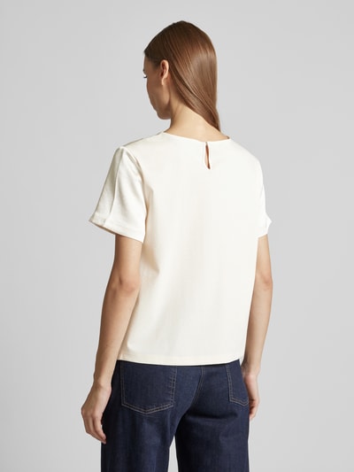 Weekend Max Mara T-Shirt mit Rundhalsausschnitt Modell 'AMBURGO' Sand 5