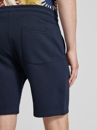 MCNEAL Regular fit sweatshorts met steekzakken, model 'ARMON' Donkerblauw - 3