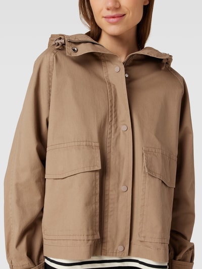 Marc O'Polo Jacke mit Kapuze Taupe 3