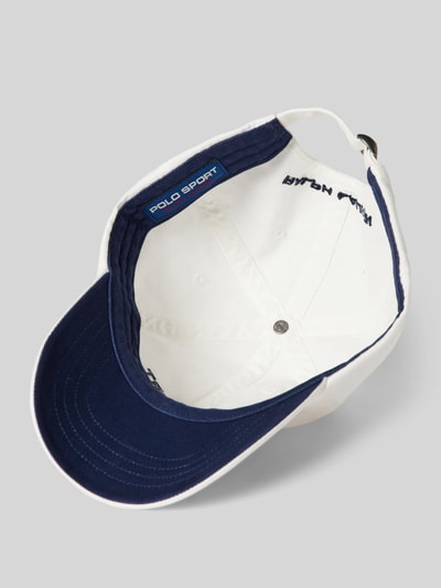 Polo Sport Basecap mit Label-Stitching Ecru 2