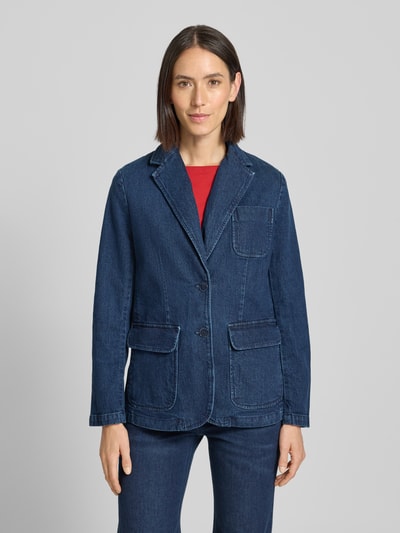 Lauren Ralph Lauren Regular Fit Blazer in Denim-Optik Modell 'LAWDRO' Dunkelblau 4