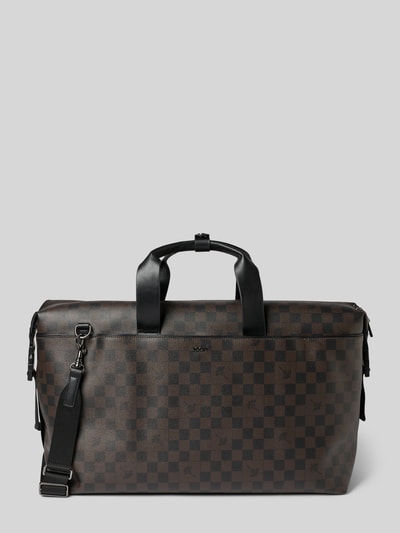JOOP! Collection Weekendtas met verstelbare schouderband Donkerbruin - 2