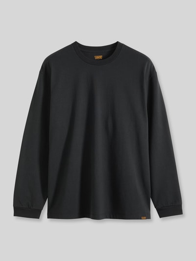 Levi's® Relaxed Fit Langarmshirt aus reiner Baumwolle Black 2
