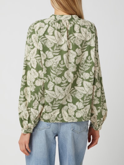 Marc O'Polo Blusenshirt mit floralem Muster  Grass 5