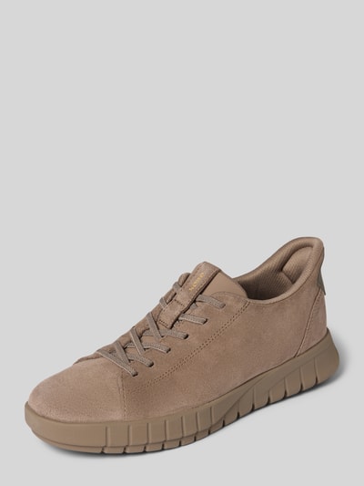 Geox Sneakersy sznurowane model ‘FLEXTRIDE PLUS’ Szarobrązowy 1