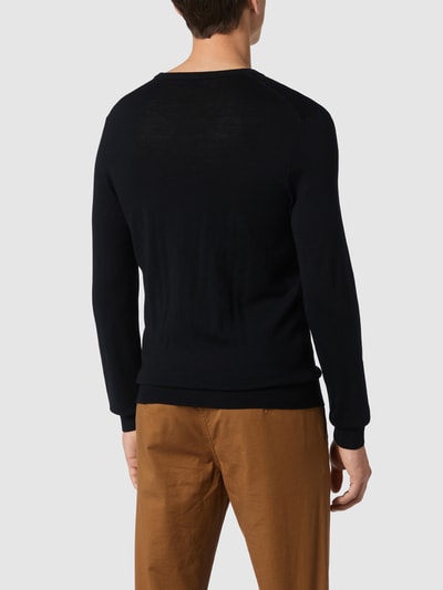 Tiger Of Sweden Pullover van wol, model 'Nichols'  Zwart - 5