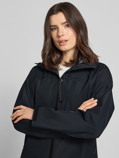 Peak Performance Regular Fit Jacke mit Logo-Print Modell 'Treeline' Black 3