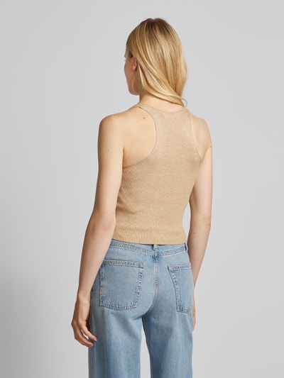 Vero Moda Top met bandjes en V-hals. Zand - 5