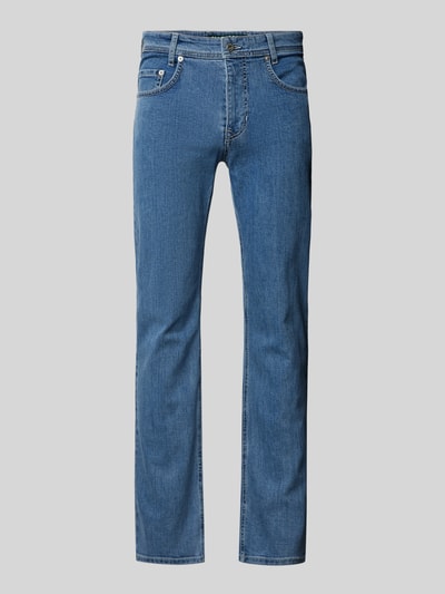 MAC Regular fit jeans in 5-pocketmodel, model 'ARNE' Blauw - 2