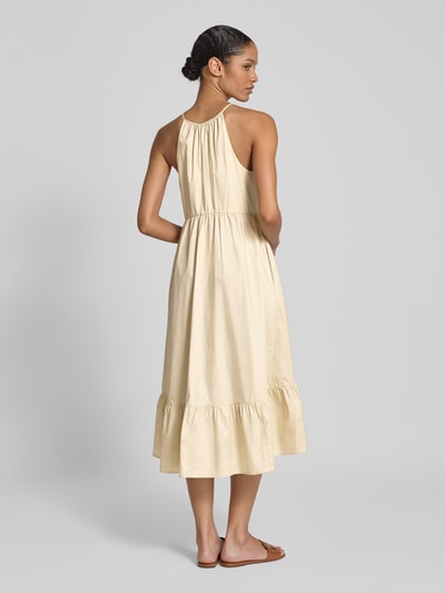 ARMANI EXCHANGE Sukienka midi z wpuszczanymi kieszeniami Piaskowy 5