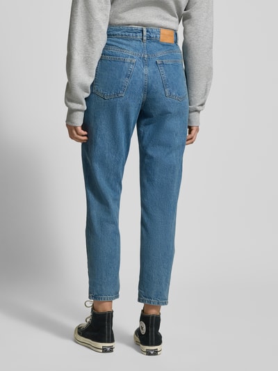 Review Essentials mom jeans Blauw - 5