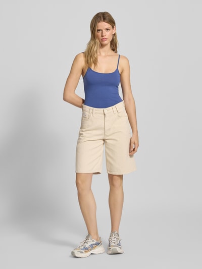 Review Trägertop mit verstellbaren Trägern Rauchblau 1