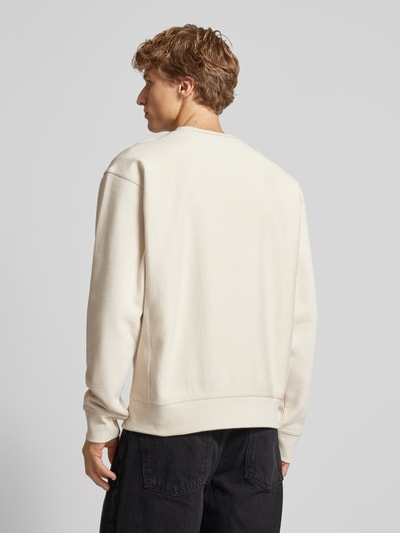 Carhartt Work In Progress Sweatshirt met ribboorden Offwhite - 5