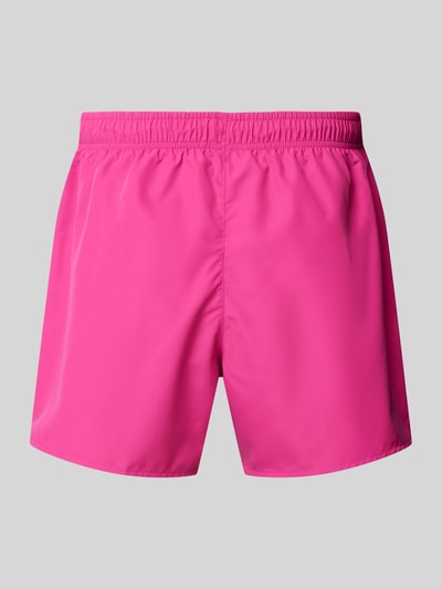 Lacoste Regular Fit Badeshorts mit Logo-Badge Pink 3