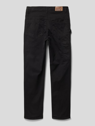 Blue Effect Baggy Fit Hose im 5-Pocket-Design Modell 'Worker' Schwarz 3
