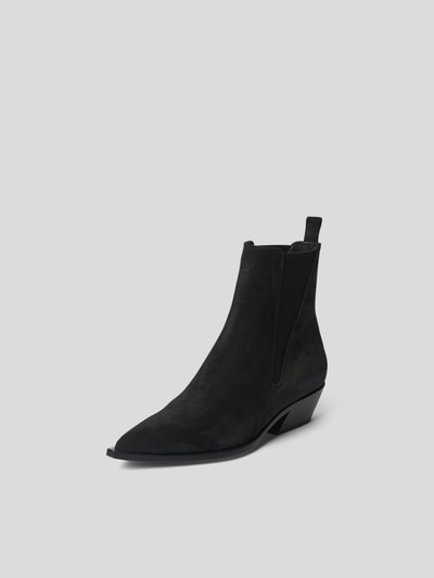 Officine Creative Chelsea Boots aus Veloursleder Schwarz 2