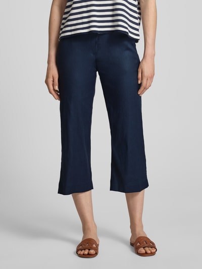 Raphaela By Brax Broek met verkorte pasvorm en elastische band Marineblauw - 4