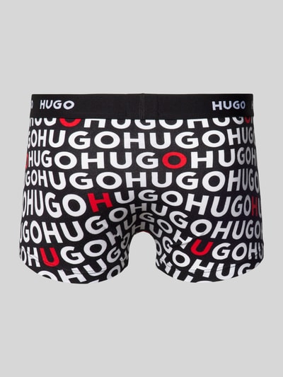 HUGO Boxershort met elastische band in een set van 3 stuks Rood - 3