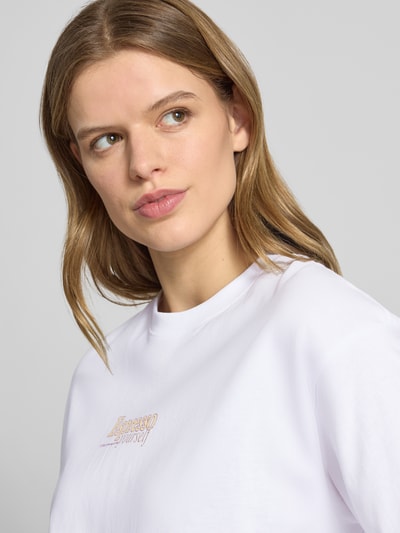 JJXX T-shirt z bawełny model 'LATTE' Biały 3