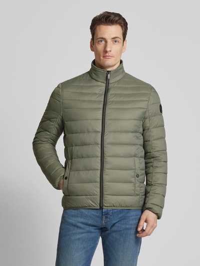 Christian Berg Men Steppjacke mit Stehkragen Gruen 4