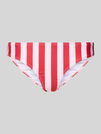 PIECES Bikinihose aus elastischem Material Modell 'BAOMI' Rot 1