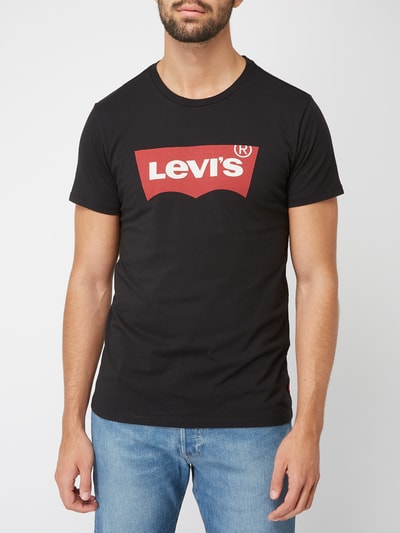 Levi's® T-Shirt mit Logo-Print  Black 3