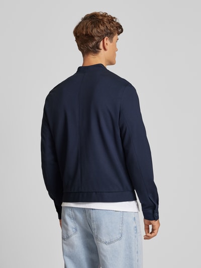 Only & Sons Sweatjack met opstaande kraag, model 'MARK' Donkerblauw - 5