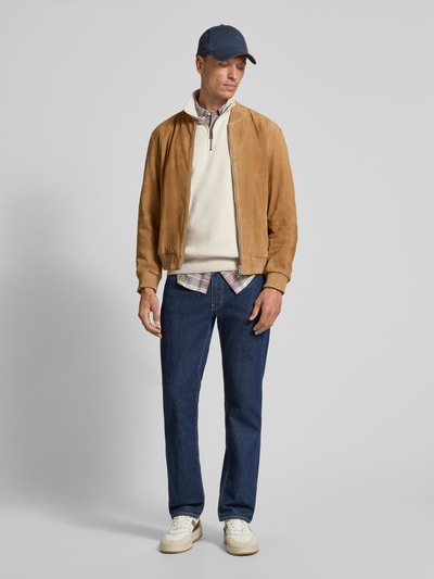 Tommy Hilfiger Pullover aus Baumwoll-Mix Offwhite 1