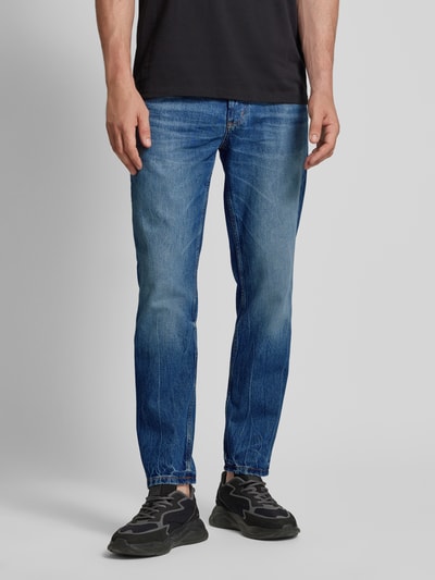 HUGO Tapered Fit Jeans im 5-Pocket-Design Modell '634' Hellblau 4