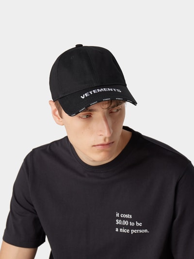 VETEMENTS Unisex Cap mit Logo (black) online kaufen