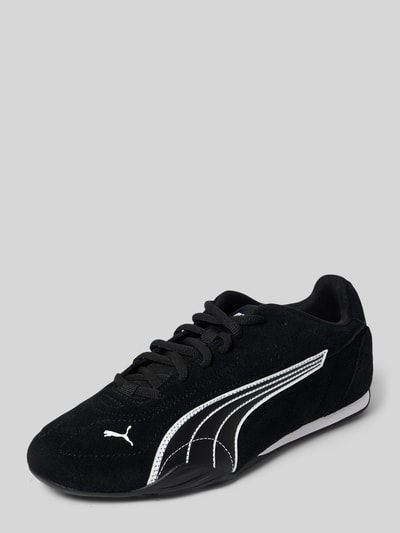 Produktfoto, Sneaker mit Logo-Detail von PUMA in Schwarz mit weißen Akzenten und glatter Textur, Damen Sneaker von PUMA