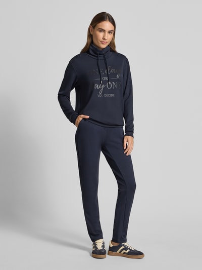 Soyaconcept Sweatpants mit elastischem Bund Modell 'Banu' Marine 1