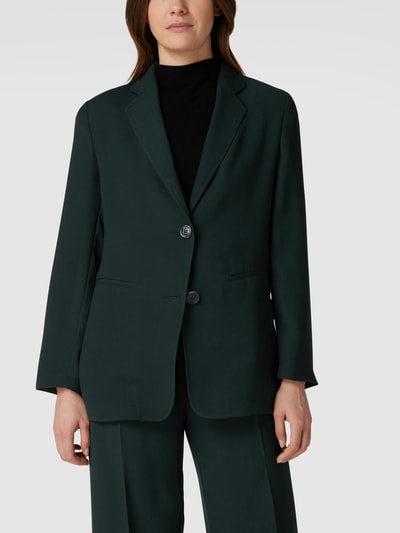 BOSS Black Women Blazer met reverskraag, model 'Jalarta' Flessengroen - 4