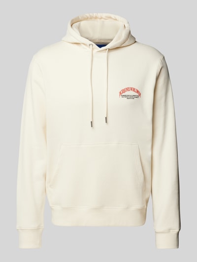 Jack & Jones Hoodie mit Label-Print Offwhite 2