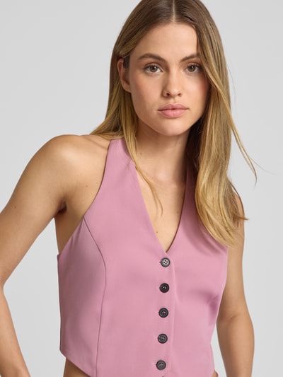 Swing Gilet met halter Rosé - 3