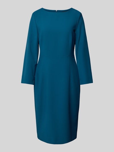 Windsor Knielanges Kleid mit 3/4-Arm Petrol 2