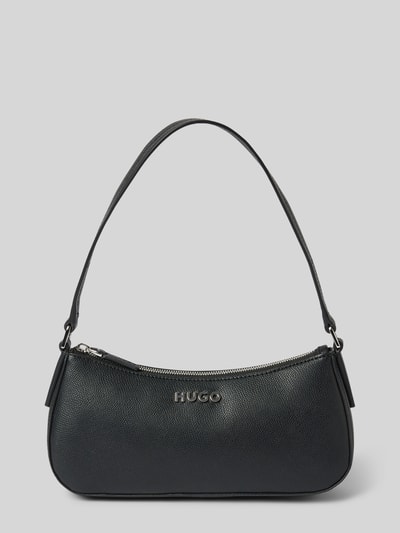 HUGO Hobo Bag in Leder-Optik Modell 'Chris' Black 1