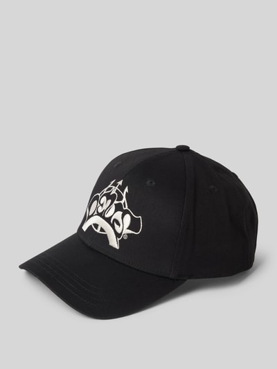 DEUS EX MACHINA Basecap mit Label-Stitching Black 1