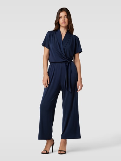 Betty Barclay Jumpsuit mit V-Ausschnitt Marine 4