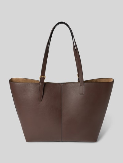 Marc O'Polo Shopper aus echtem Rindsleder Dunkelbraun 4