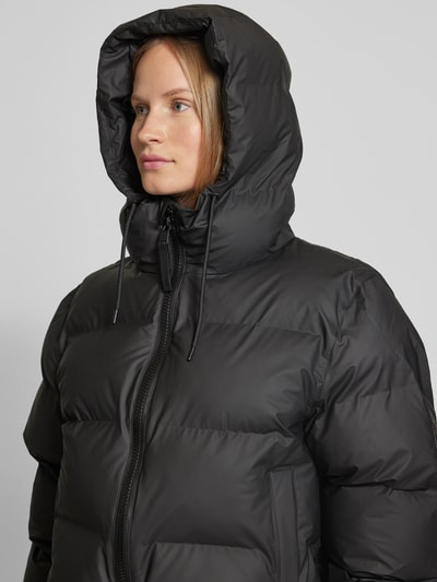 RAINS Steppjacke mit Zweiwege-Reißverschluss Modell 'Alta' Black 3